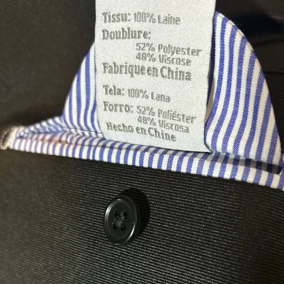 Michael Bastian Black Wool Tuxedo Peak Lapel Dinner Jacket Blazer NWT 38R